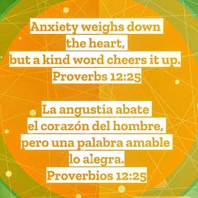 Proverbios 12:25